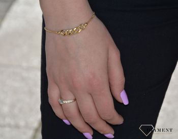 Bransoletka srebrna pozł. Dall'Acqua  B RM 25001.JPG